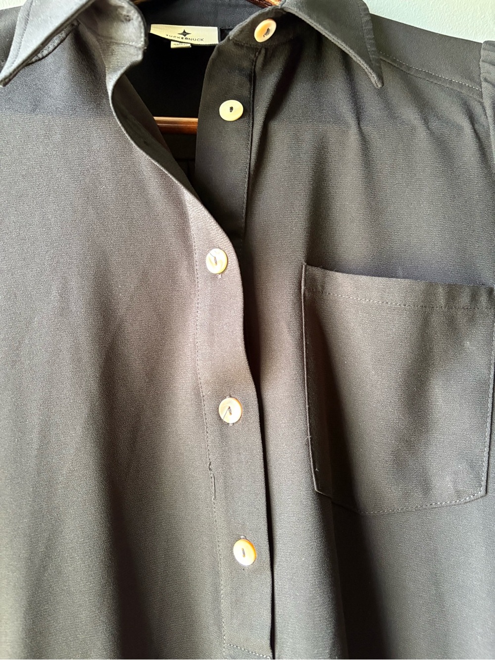 Tuckernuck Black Flutter Bottom Dress ~ Size S - Picture 5 of 9